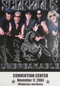 Scorpions - RLC 12 Auction Specialty Item